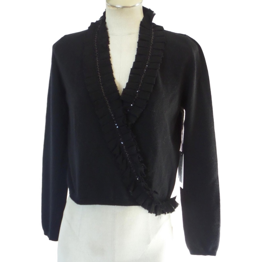 86.62.88  Black Sweater SZ 8 US 42 Italy